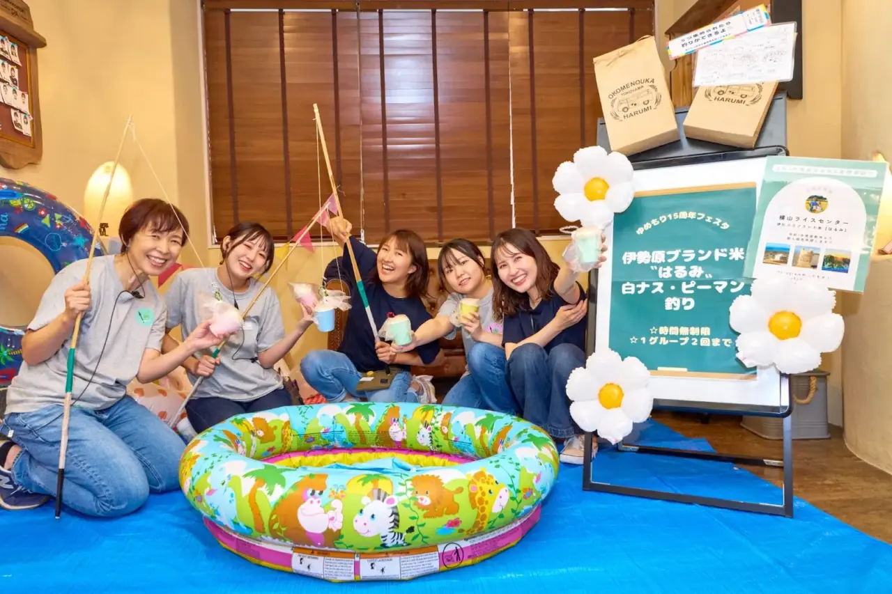 ゆめの森フェスタでのスタッフの様子